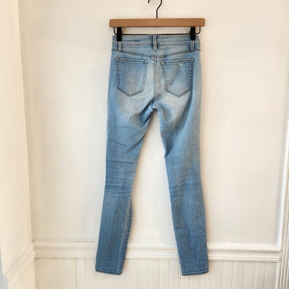 Pacsun Light Wash Jegging Skinny Jeans Stretch Distressed Women's 25 - Picture 2 of 7